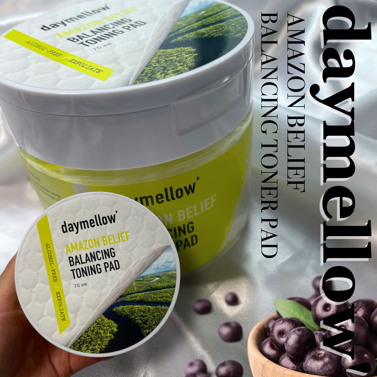 アマゾンビリーフバランシングトーニングパッド/daymellow’/トナーパッドを使ったクチコミ（1枚目）