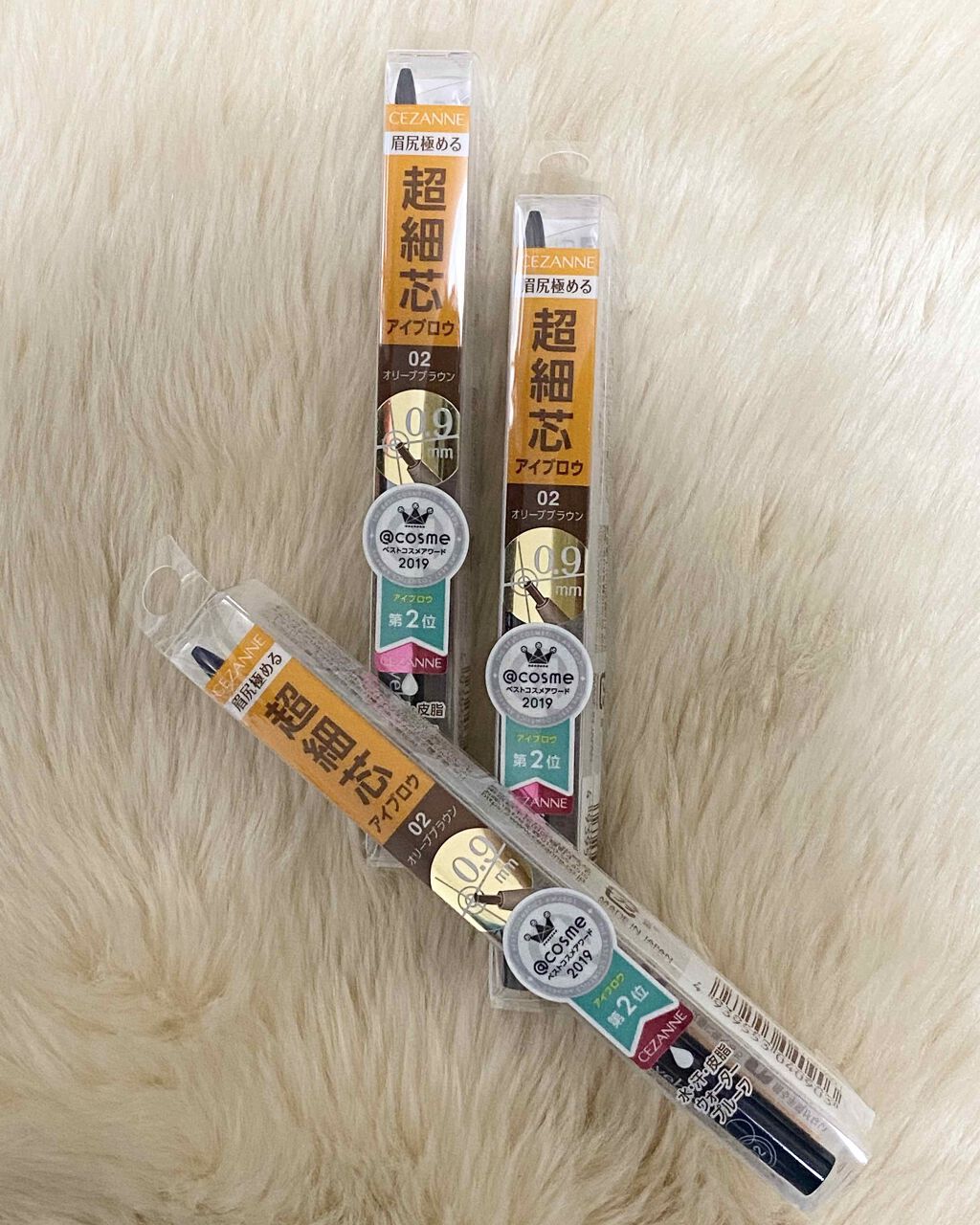 超細芯アイブロウ/CEZANNE/アイブロウペンシルを使ったクチコミ(1枚目)
