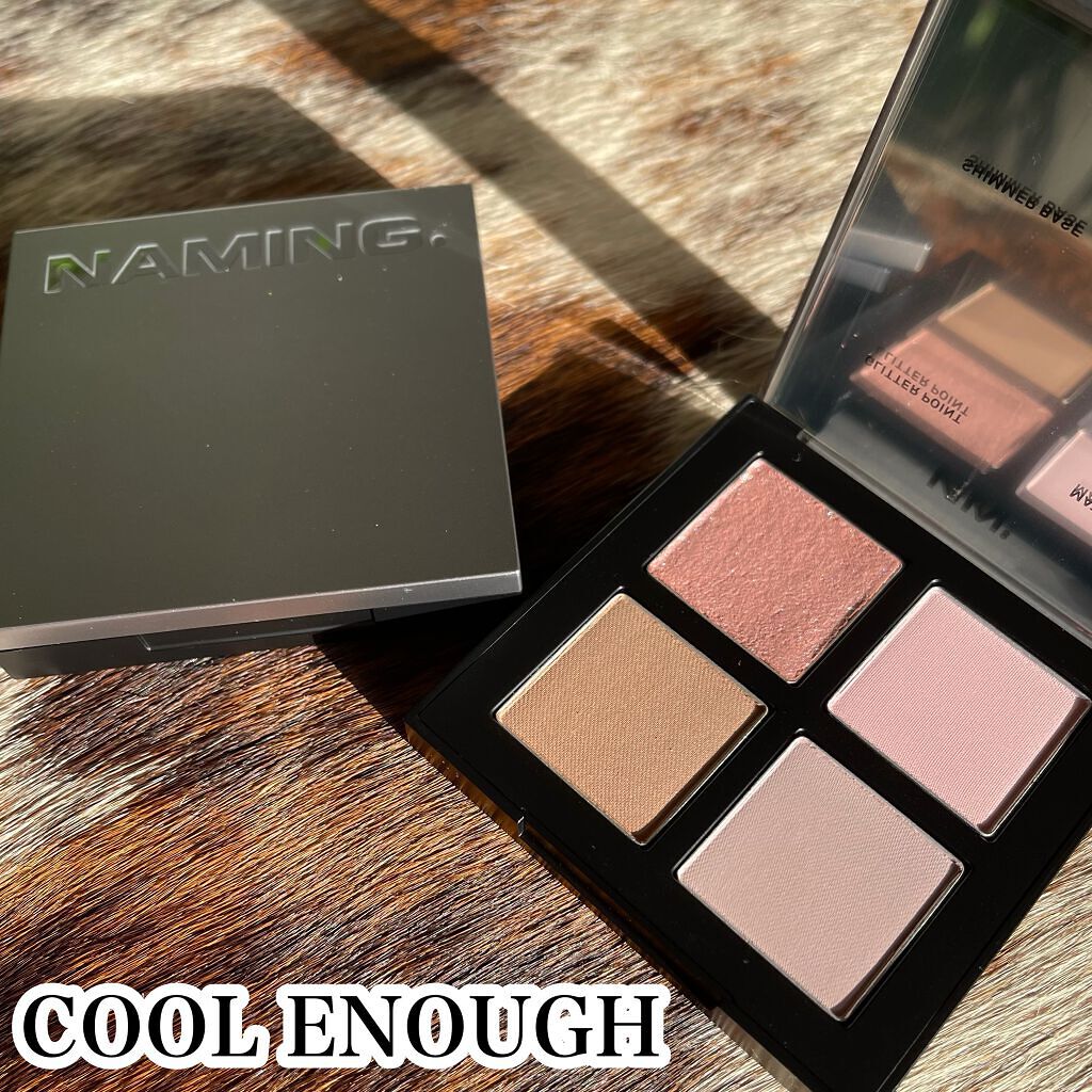 COLORFUL EYE PALETTE/NAMING./アイシャドウパレットを使ったクチコミ(4枚目)