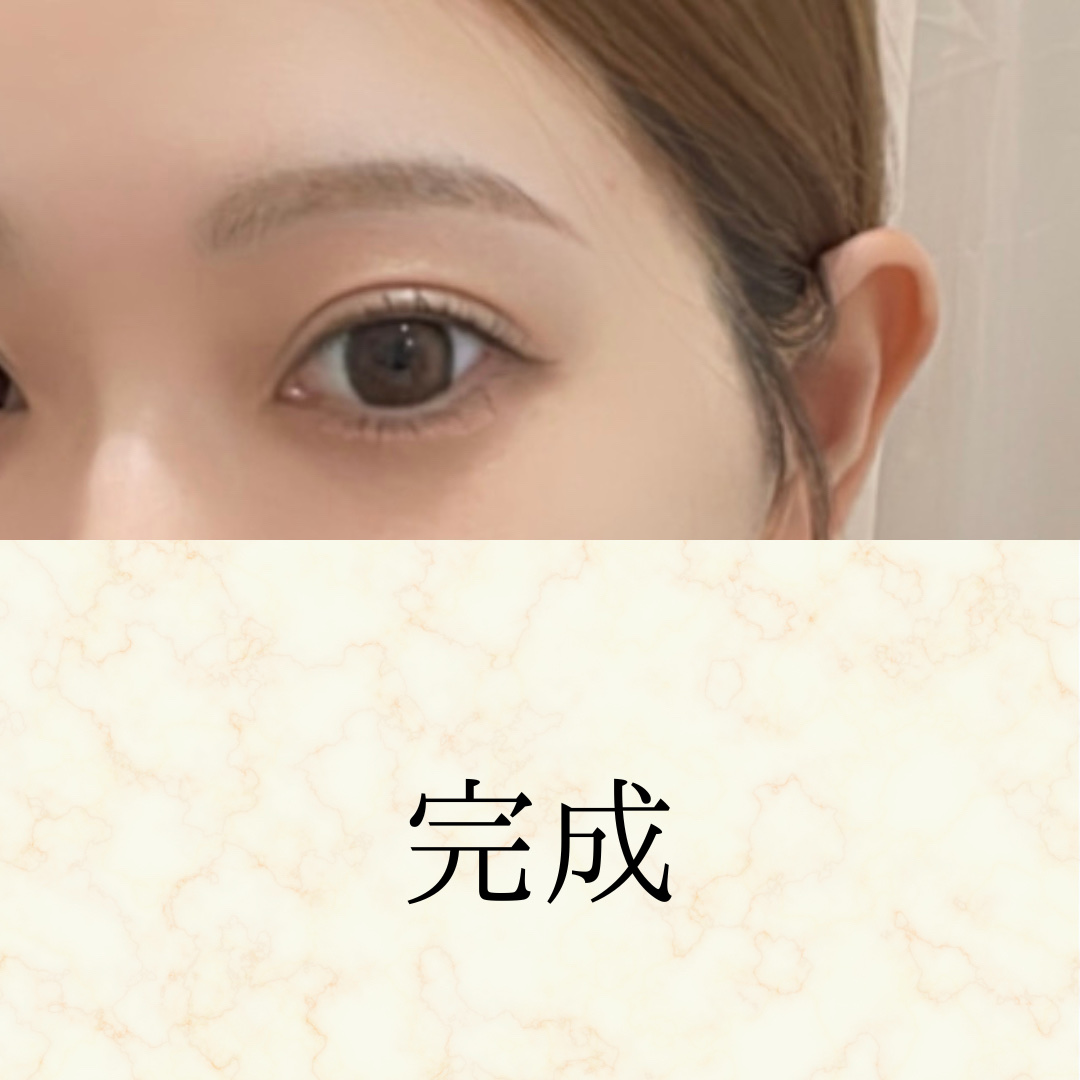 ロングラスティングアイブロウ/excel/リキッドアイブロウを使ったクチコミ（3枚目）