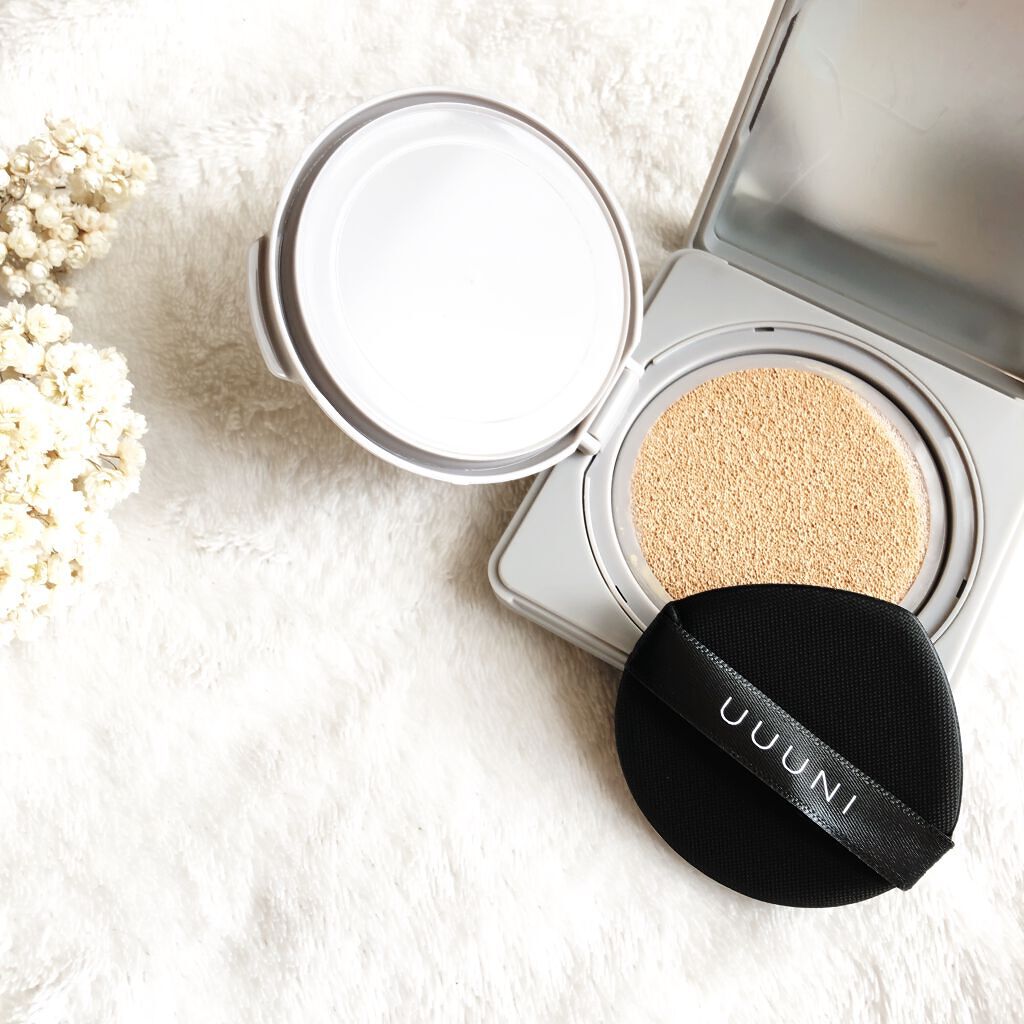 ブライトアップスキンファンデーション/UUUNI/クッションファンデーションを使ったクチコミ(3枚目)