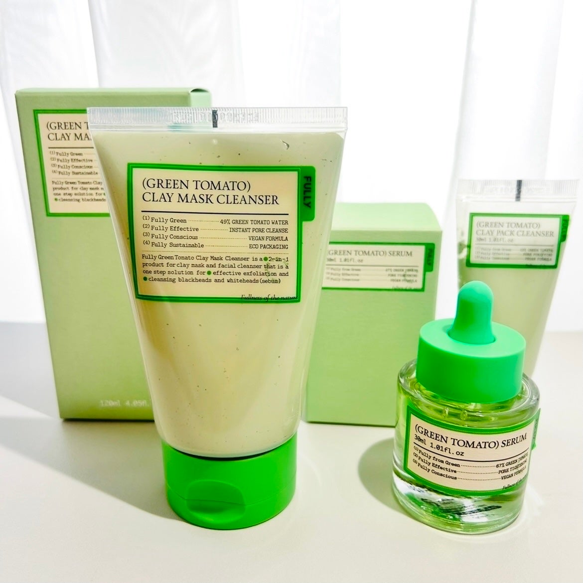 グリーントマトクレイマスククレンザー/FULLY/洗い流すパック・マスクを使ったクチコミ(5枚目)