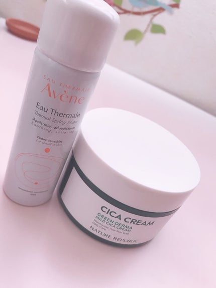 グリーン ダーマ マイルド クリーム/ネイチャーリパブリック/フェイスクリームを使ったクチコミ(1枚目)