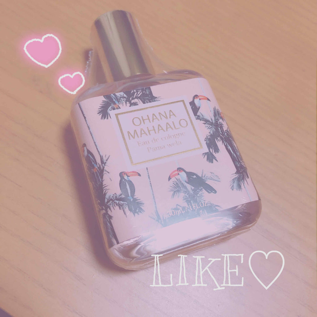 OHANA MAHAALO オハナ・マハロ オーデコロン <パーマヴェラ>のクチコミ「初投稿!!
〜暖かい目で見てください〜😂




オハナ·マハロ オーデコロン<パーマヴェラ>.....」（1枚目）