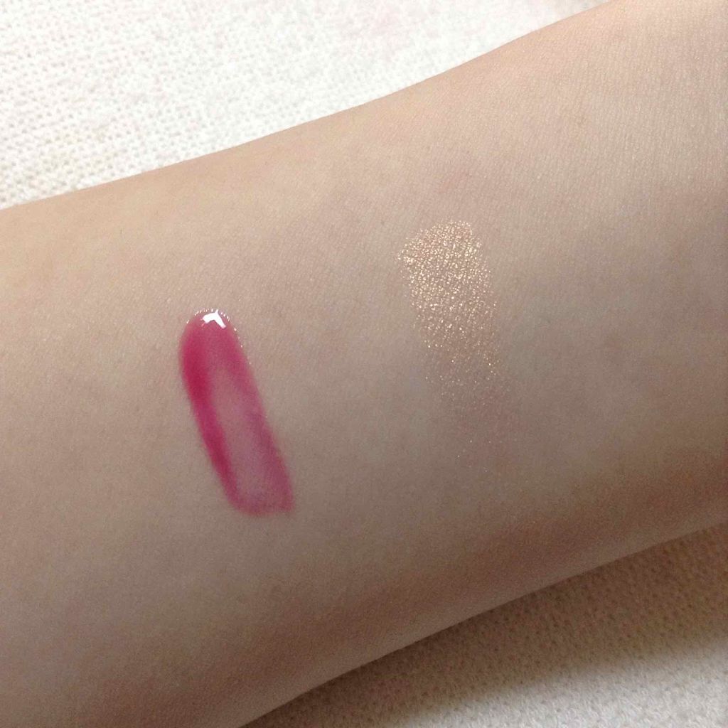 ジェルグロスリップ/CEZANNE/リップグロスを使ったクチコミ（2枚目）