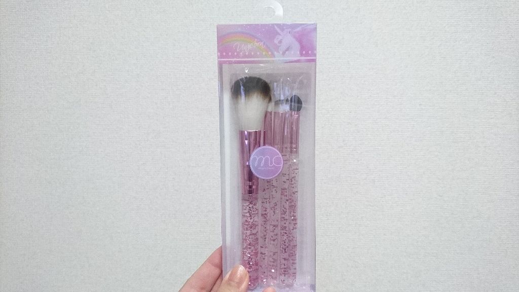 ユニコーンメイクブラシ/3COINS/メイクブラシを使ったクチコミ(3枚目)