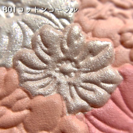 グロウフルールチークス(ブレンドタイプ)/キャンメイク/パウダーチークを使ったクチコミ(4枚目)