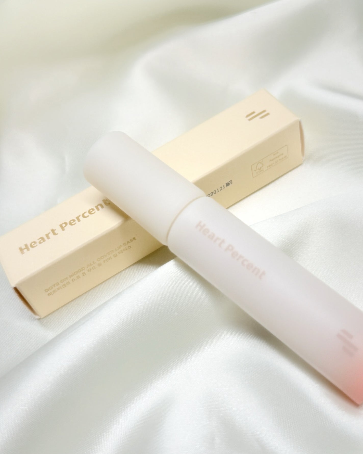 ドット オン ムード オールカバー リップベース/Heart Percent/リップクリームを使ったクチコミ(2枚目)