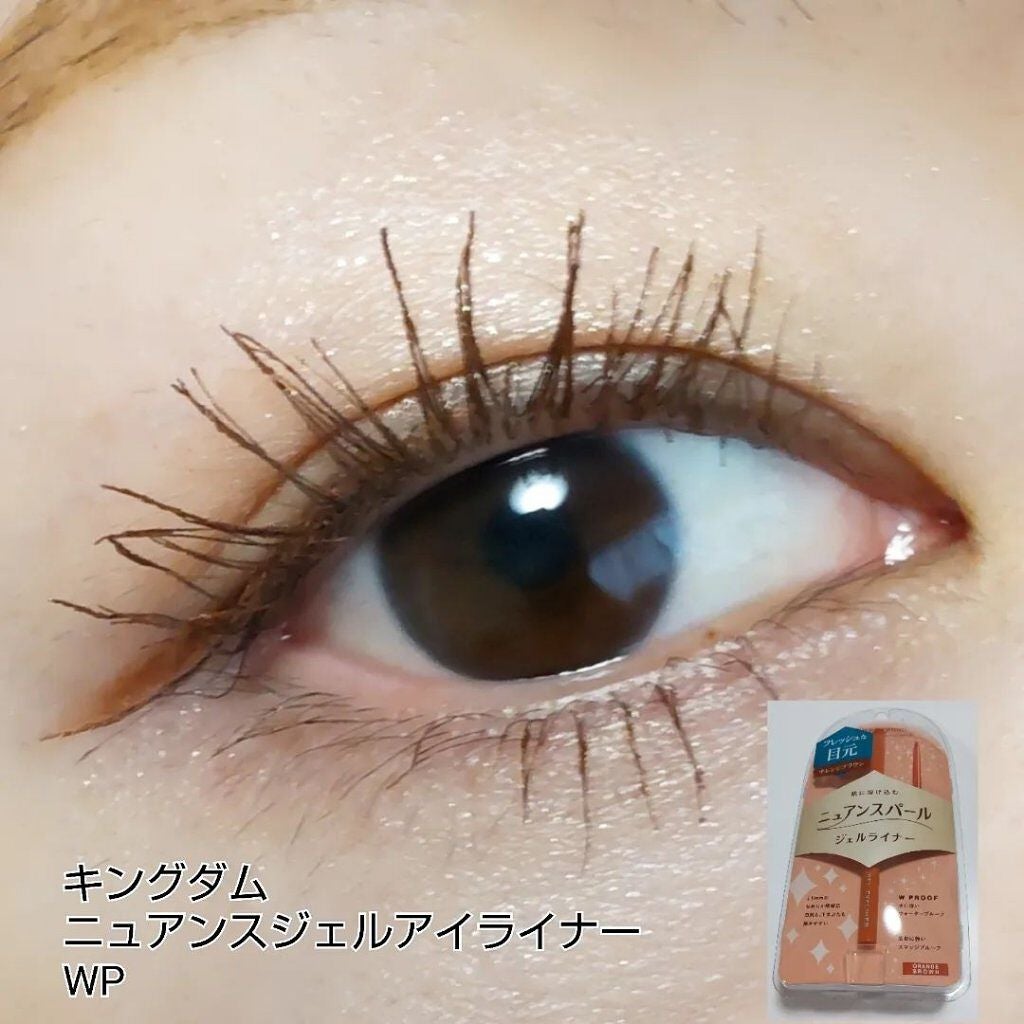 ニュアンスジェルアイライナーWP/キングダム/ジェルアイライナーを使ったクチコミ(1枚目)