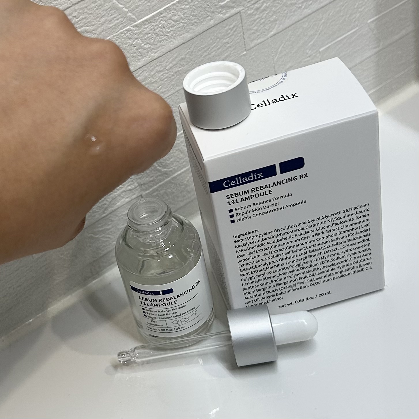 131 ポア クリアリング セラム/Celladix/美容液を使ったクチコミ（2枚目）