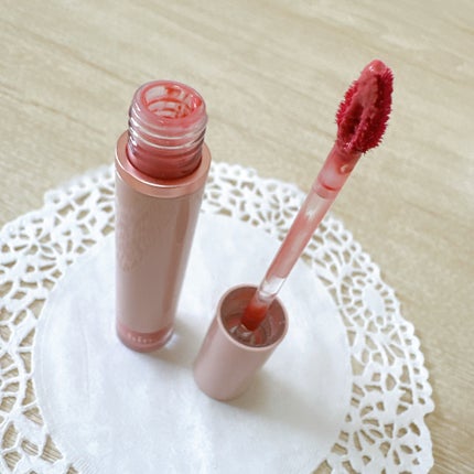 ムードインハンサーウォーターリキッドグロウ/hince/口紅を使ったクチコミ(4枚目)