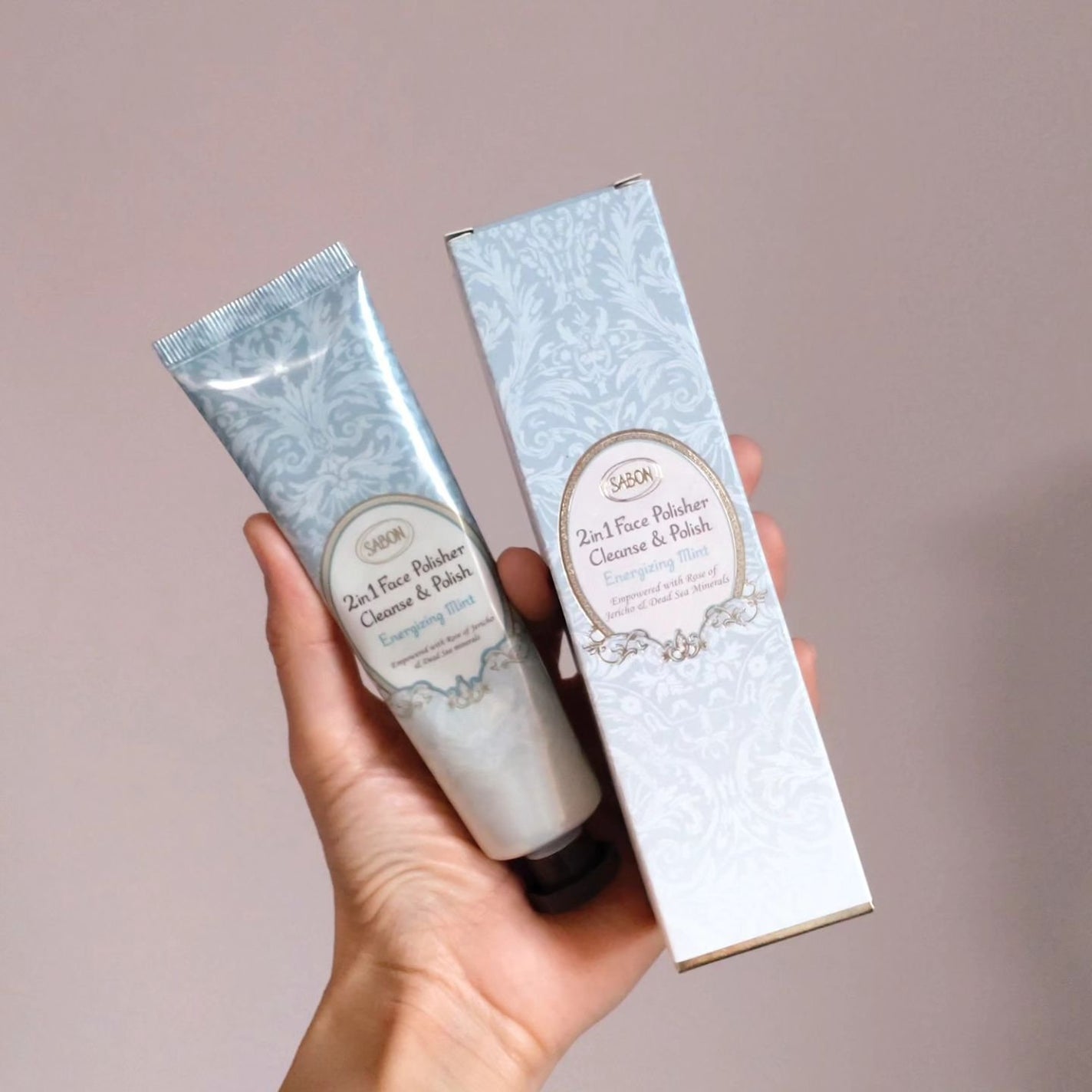 フェイスポリッシャー リフレッシング(ミント)/SABON/スクラブ・ゴマージュを使ったクチコミ(3枚目)