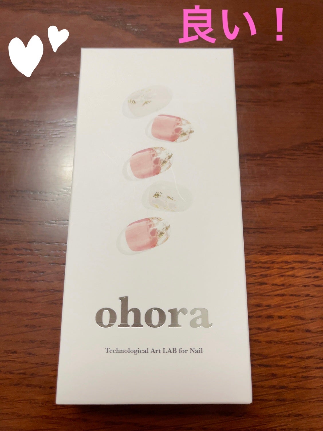 セミキュアジェルネイル(ハンド)/ohora/ネイルシールを使ったクチコミ(1枚目)