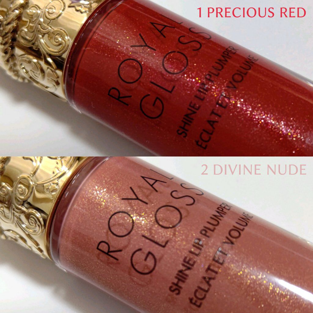 ロイヤルグロス シャインリッププランパー Divine Nude/DOLCE&GABBANA BEAUTY/リッププランパーを使ったクチコミ（2枚目）