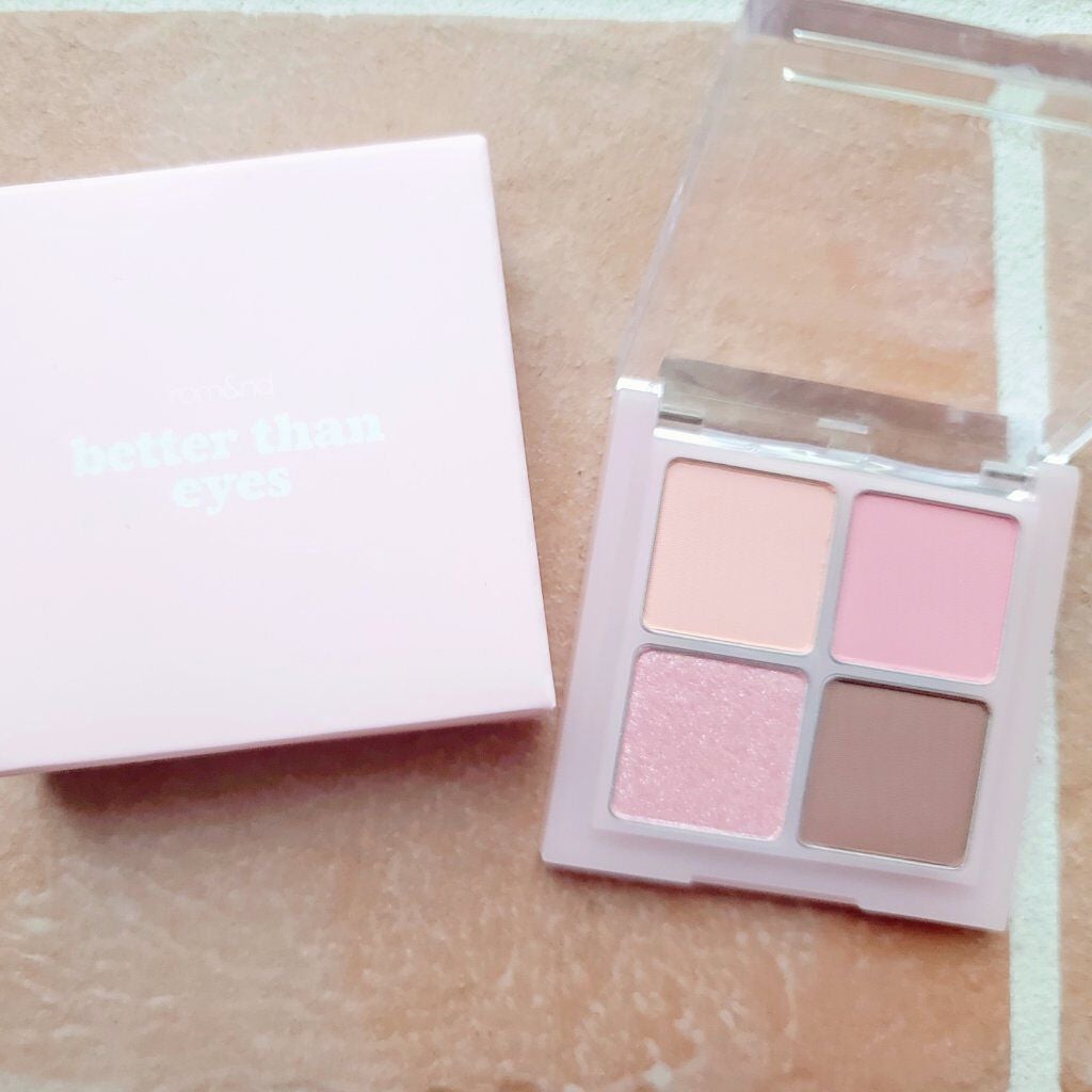 ベターザンアイズ/rom&nd/アイシャドウパレットを使ったクチコミ(3枚目)