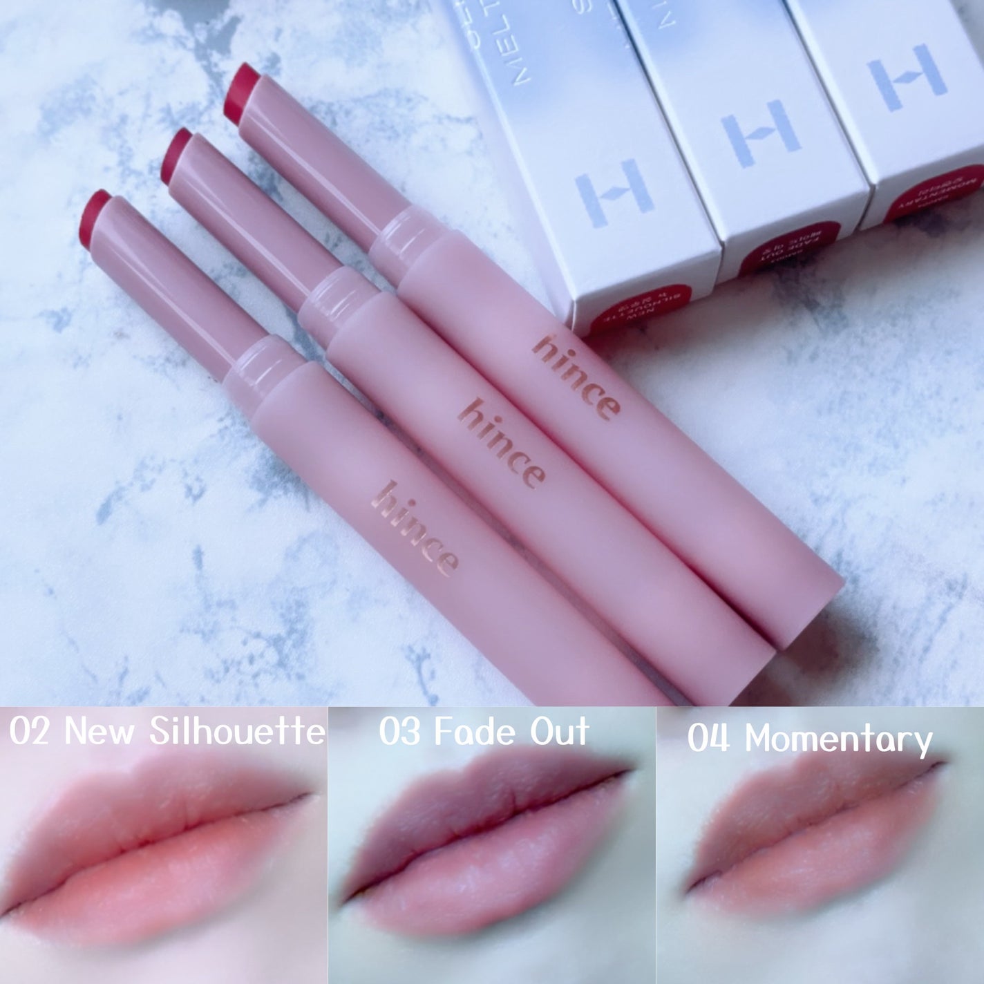 スリムスティックメルティングマット/hince/口紅を使ったクチコミ(2枚目)