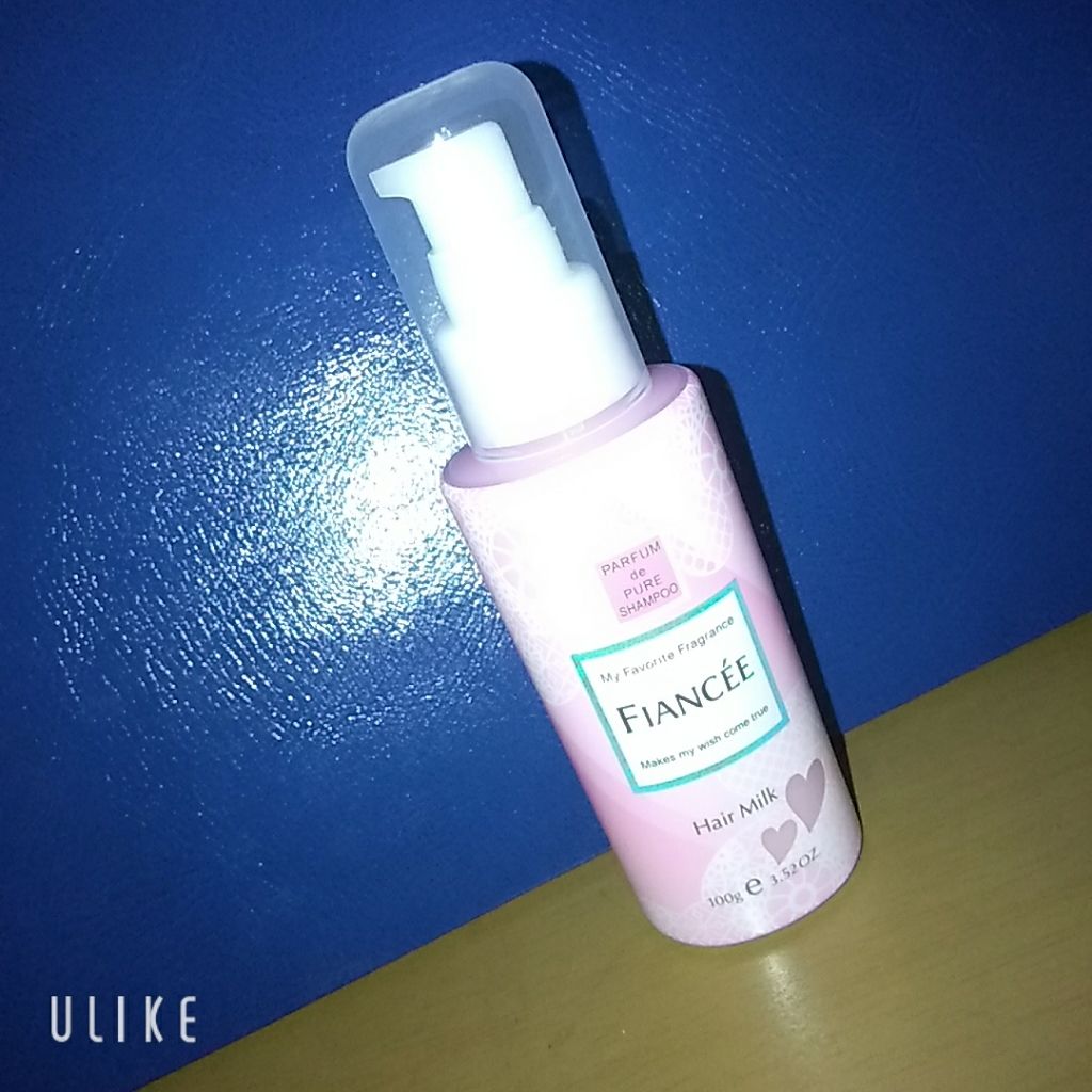 フィアンセ フレグランスヘアミルク ピュアシャンプーの香り/フィアンセ/ヘアミルクを使ったクチコミ(1枚目)