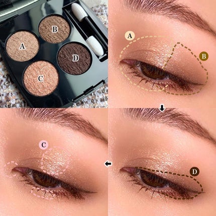 レ キャトル オンブル ツイード/CHANEL/アイシャドウパレットを使ったクチコミ(7枚目)