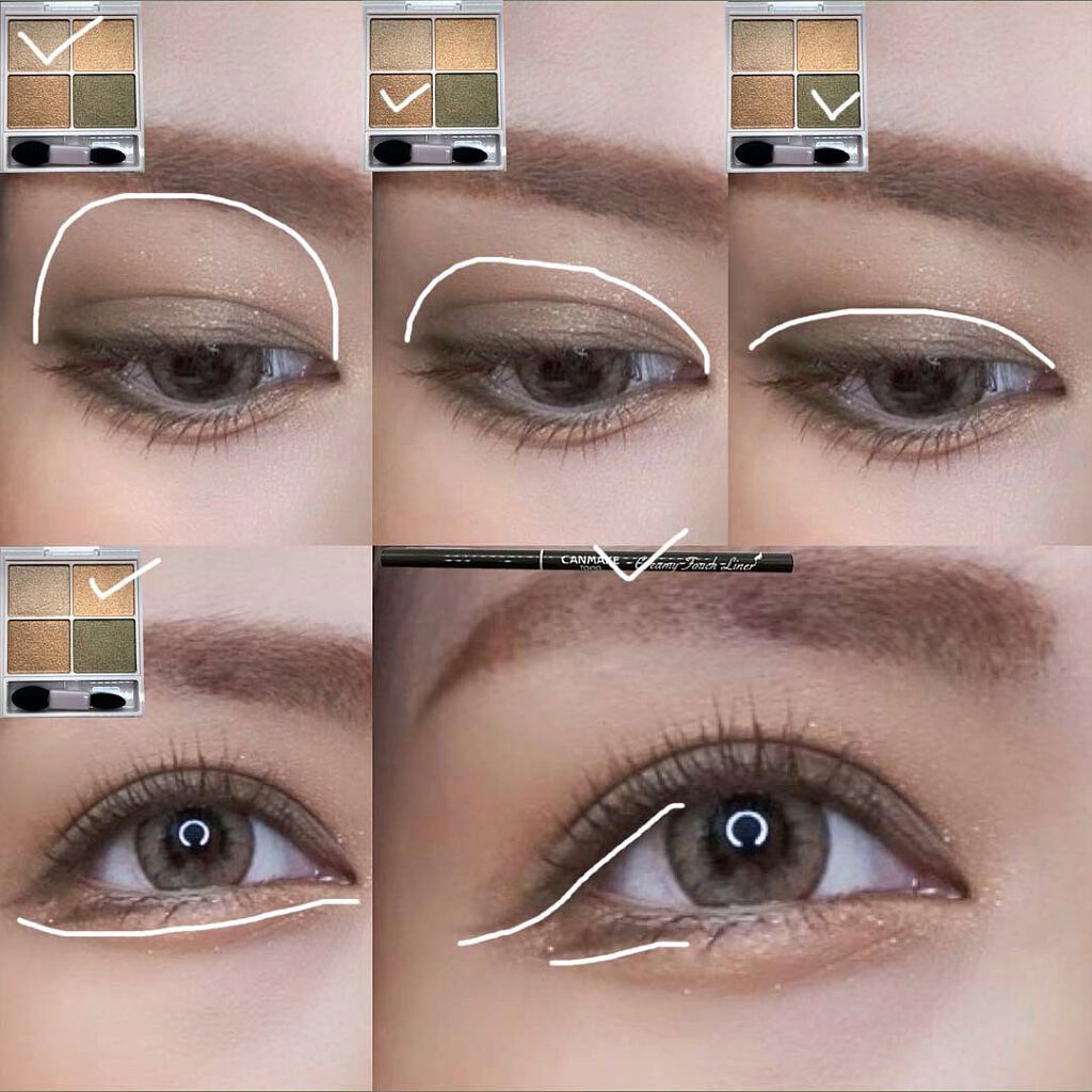 クリーミータッチライナー/キャンメイク/ジェルアイライナーを使ったクチコミ(4枚目)