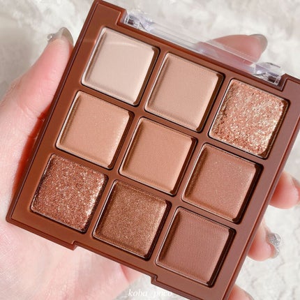 シャドウパレット/dasique/アイシャドウパレットを使ったクチコミ(3枚目)