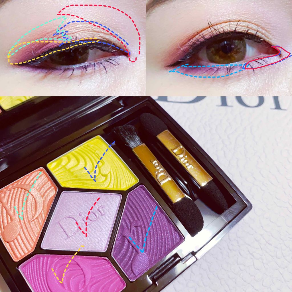 サンク クルール/Dior/アイシャドウパレットを使ったクチコミ(4枚目)