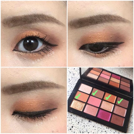 NARS アフターグロー アイシャドーパレットのクチコミ「いつかのアイメイク。
せっかく撮ってたので投稿📝
ちょっと濃いめのがつんとメイクがしたいと.....」(1枚目)