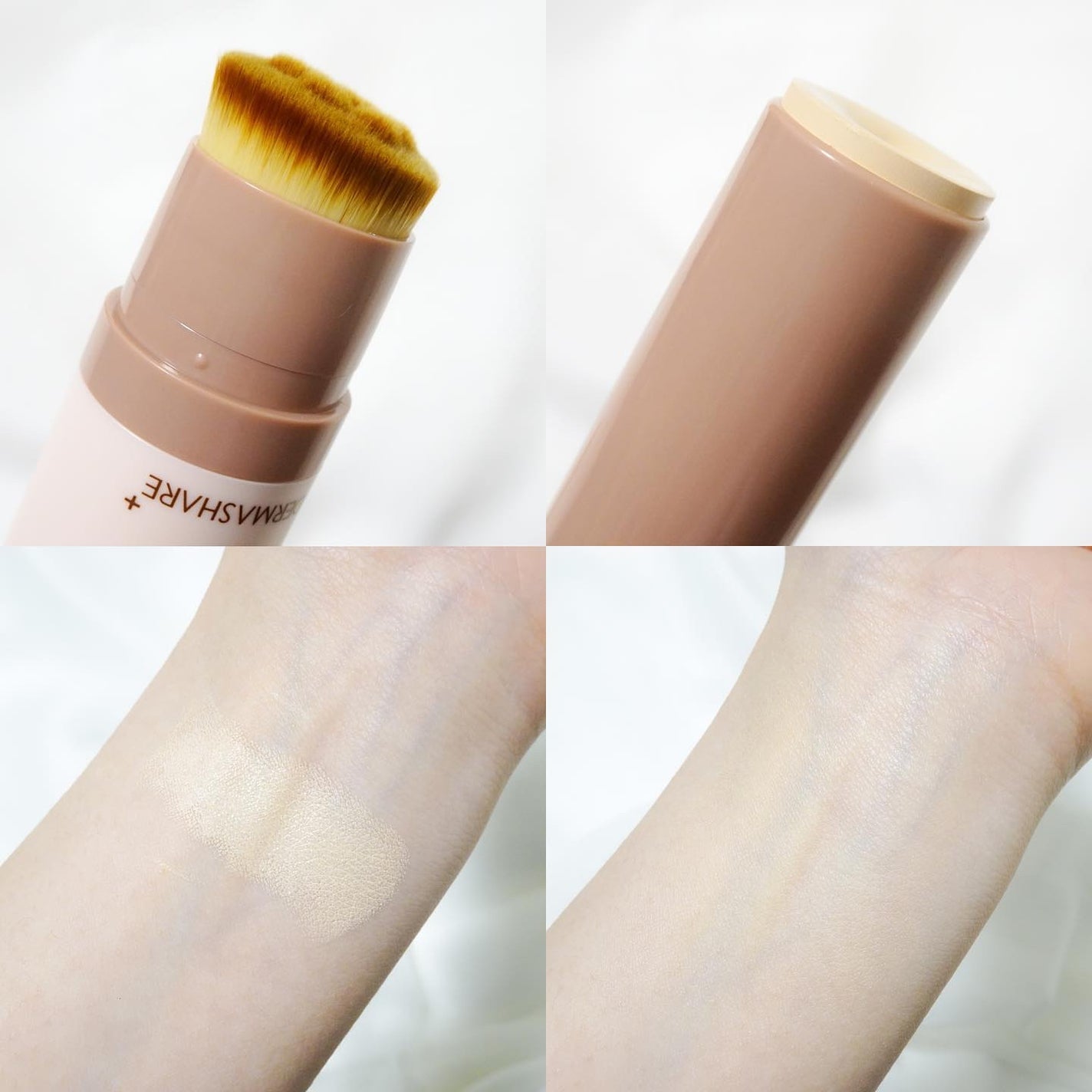 ヴィーガンナチュラルカバースティックファンデーション/DERMASHARE/その他ファンデーションを使ったクチコミ(3枚目)