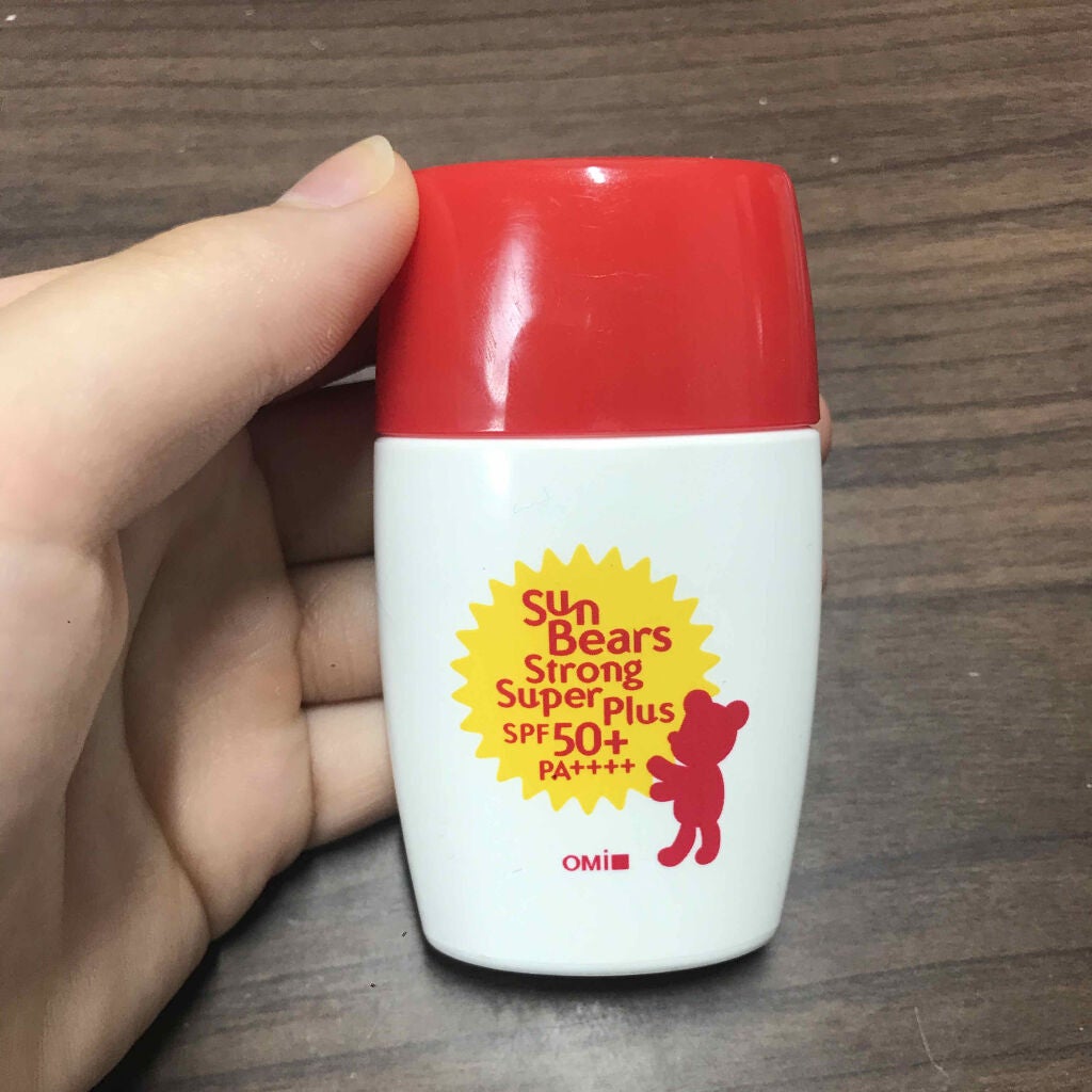 サンベアーズ ストロングスーパープラス N/メンターム/日焼け止めクリームを使ったクチコミ(1枚目)