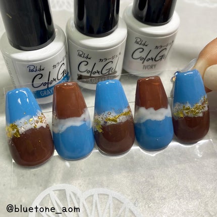 パル カラージェル グレイドネイビー/キャンドゥ/ジェルネイルの画像