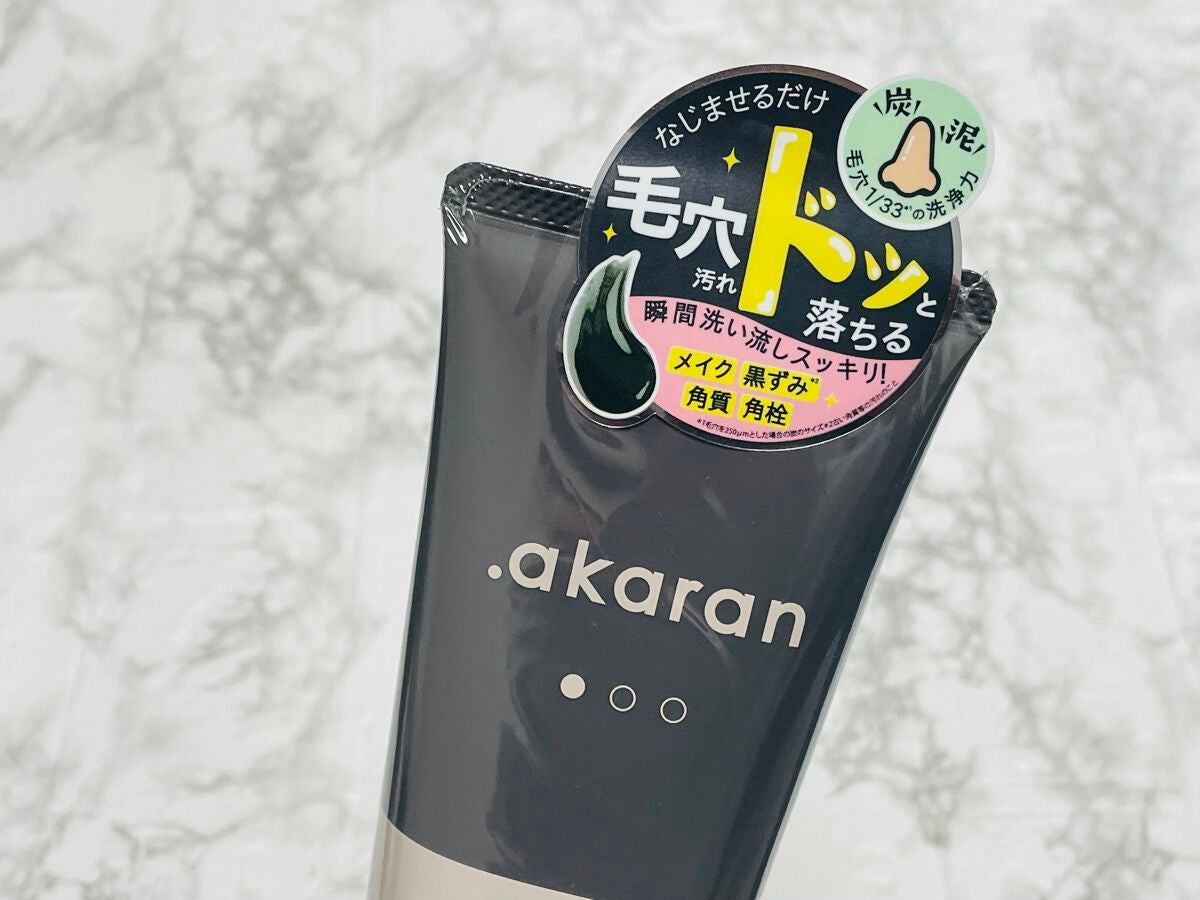 ブラックジェルクレンジング/.akaran/クレンジングジェルを使ったクチコミ(2枚目)