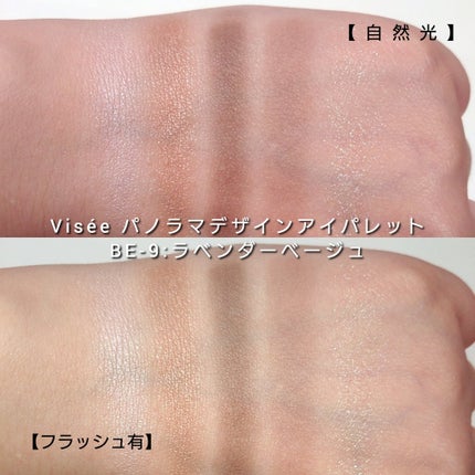 パノラマデザイン アイパレット/Visée/アイシャドウパレットを使ったクチコミ(5枚目)