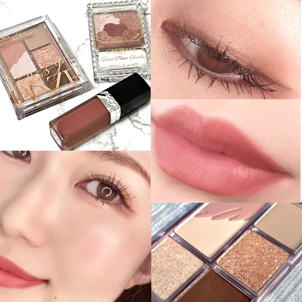 グロウフルールチークス/キャンメイク/パウダーチークを使ったクチコミ（1枚目）