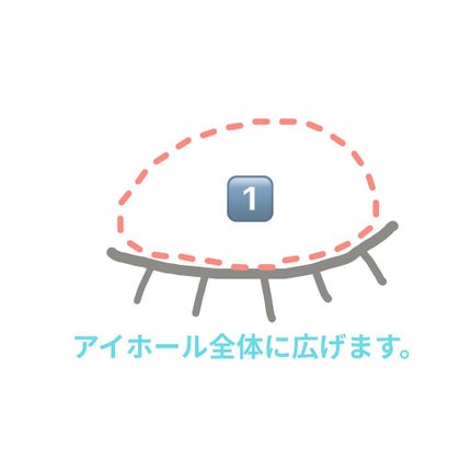 かれーぱん on LIPS 「カレーパンです!一重の方のメイク方法ってあまり載ってないなと思..」(3枚目)