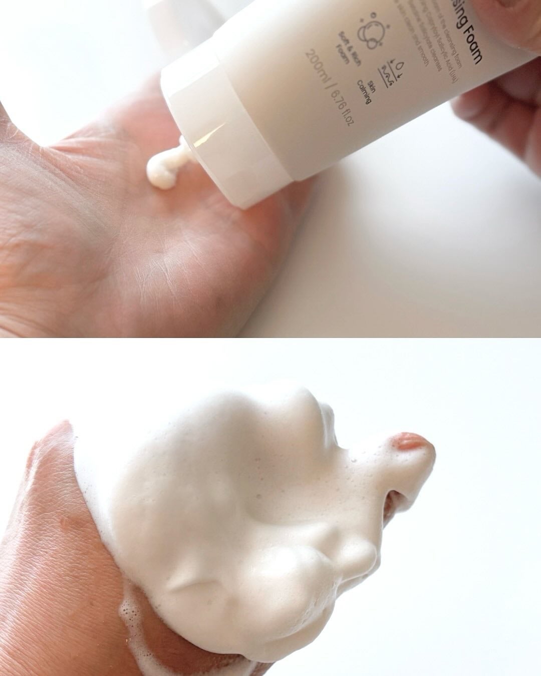 ダブルショットLHA毛穴ケアクレンジングフォーム /LUOKI/クレンジングクリームを使ったクチコミ(2枚目)