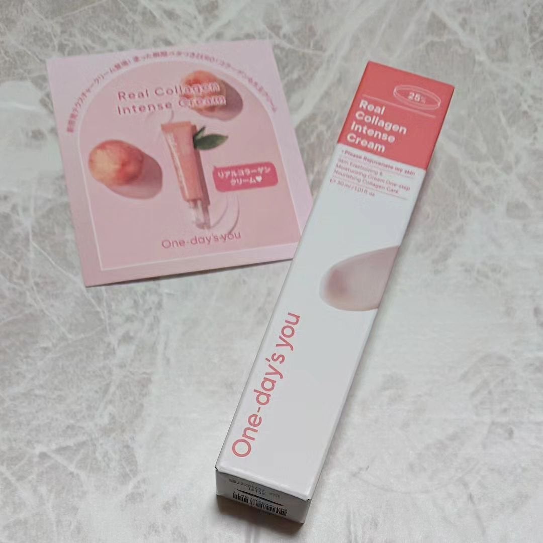 リアルコラーゲンインテンスクリーム /One-day's you/フェイスクリームを使ったクチコミ(1枚目)