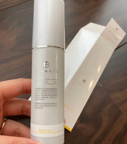 グラントオイル/FLOWDIA/ヘアオイルを使ったクチコミ(1枚目)
