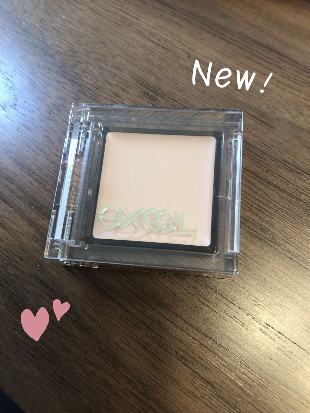 フィットアイベース/excel/アイシャドウベースを使ったクチコミ（1枚目）