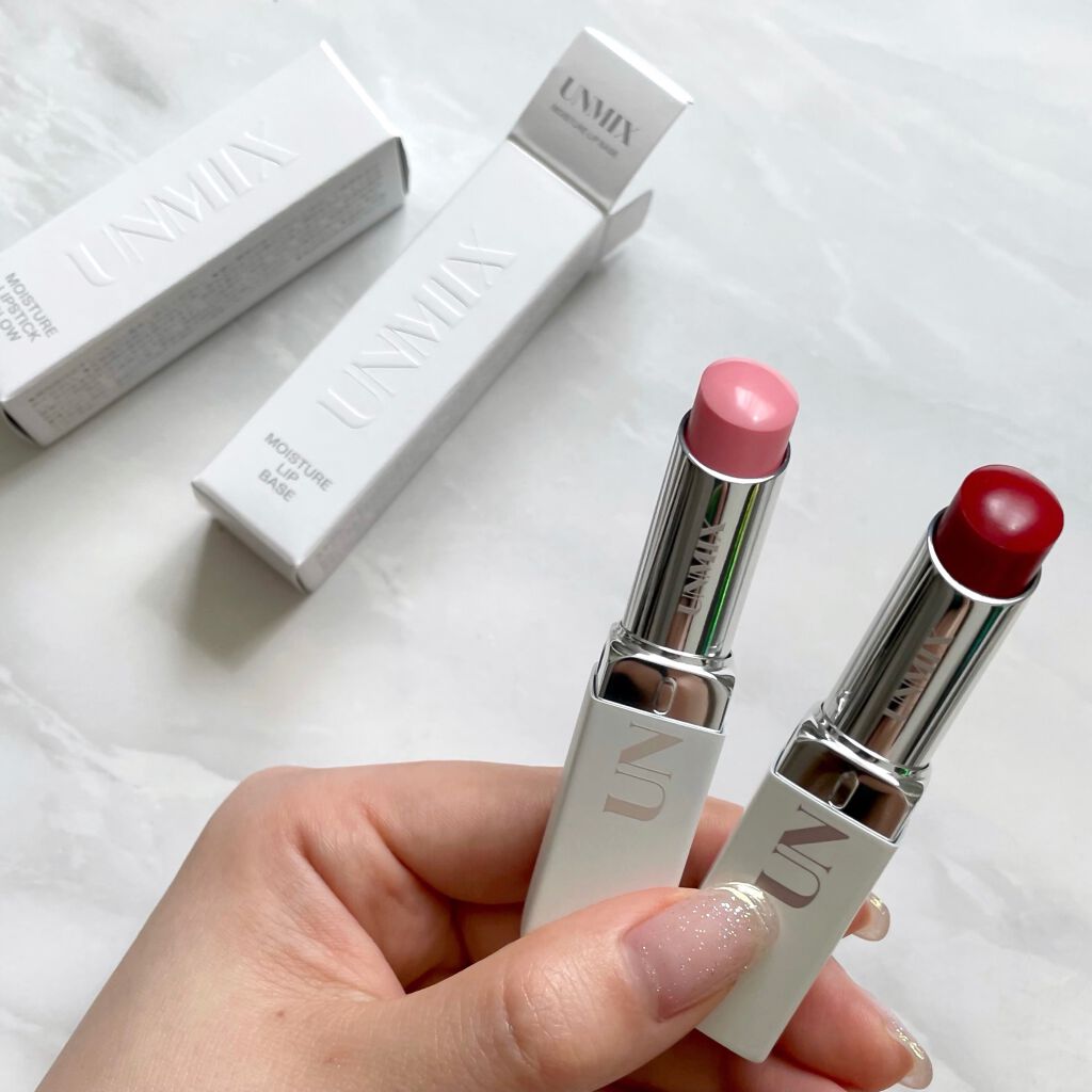 モイスチャーリップスティック グロウ/UNMIX/口紅を使ったクチコミ（1枚目）