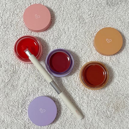 GLOWY TINT BALM/AOU/リップグロスを使ったクチコミ(2枚目)