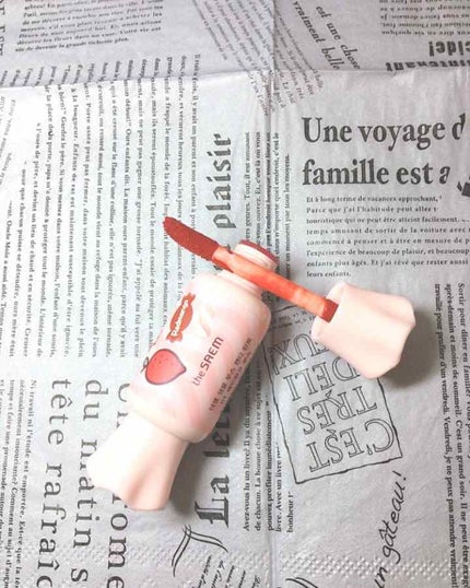 ムース キャンディー ティント/the SAEM/リップティントを使ったクチコミ(2枚目)