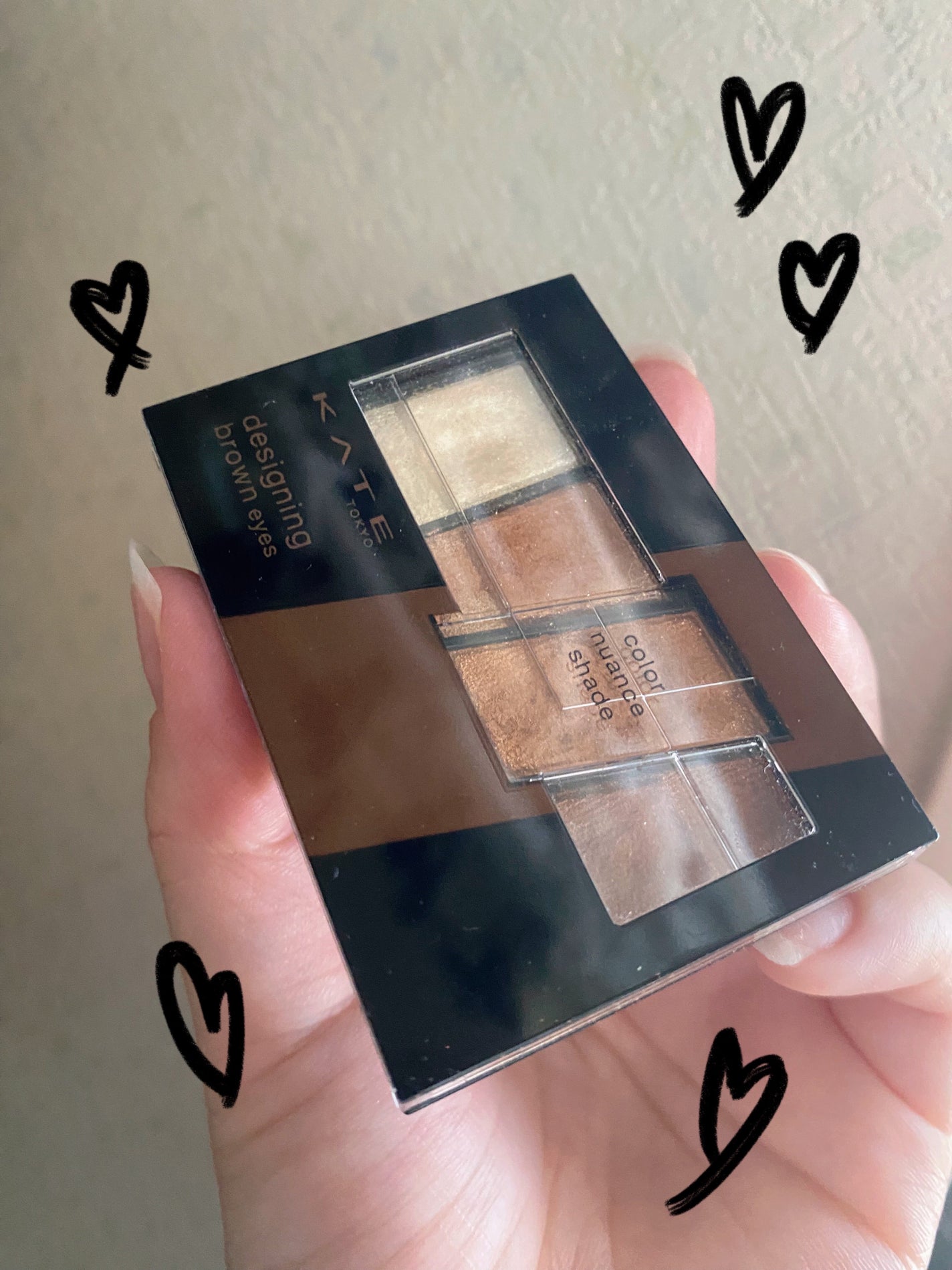 デザイニングブラウンアイズ/KATE/アイシャドウパレットを使ったクチコミ(1枚目)