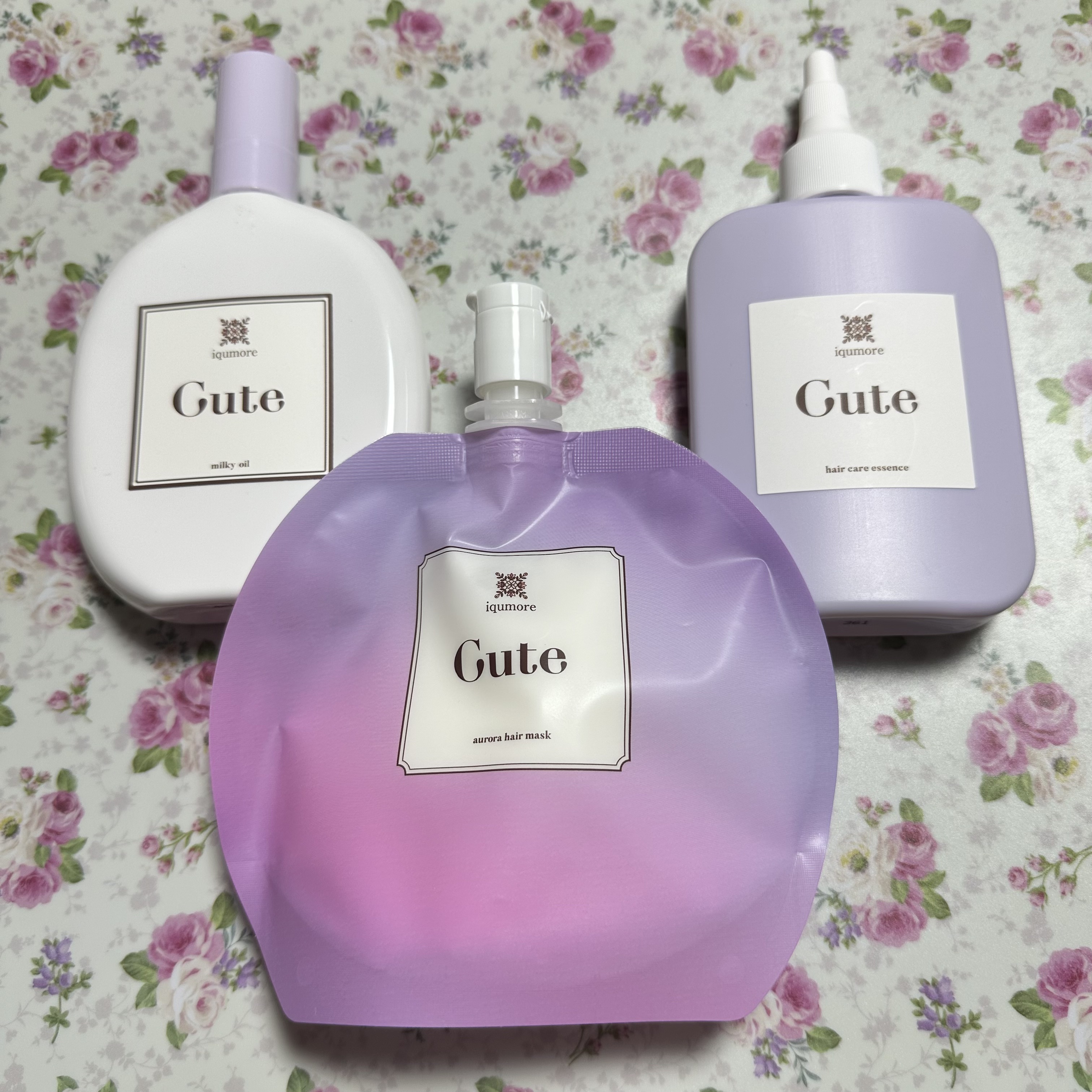 キュートヘアケアエッセンス/iqumore/頭皮ローションを使ったクチコミ（1枚目）