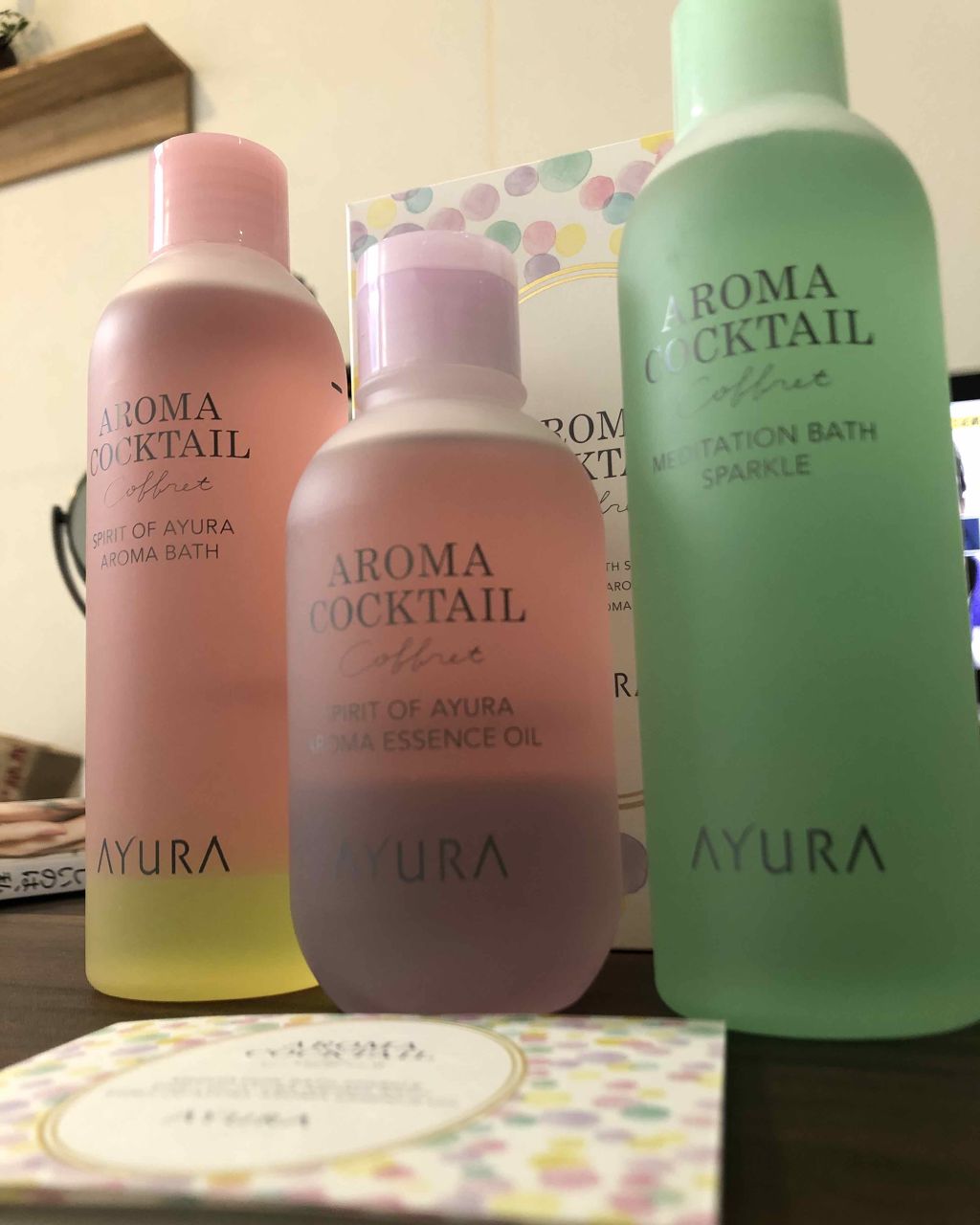 アロマカクテルコフレ/AYURA/その他キットセットを使ったクチコミ(1枚目)