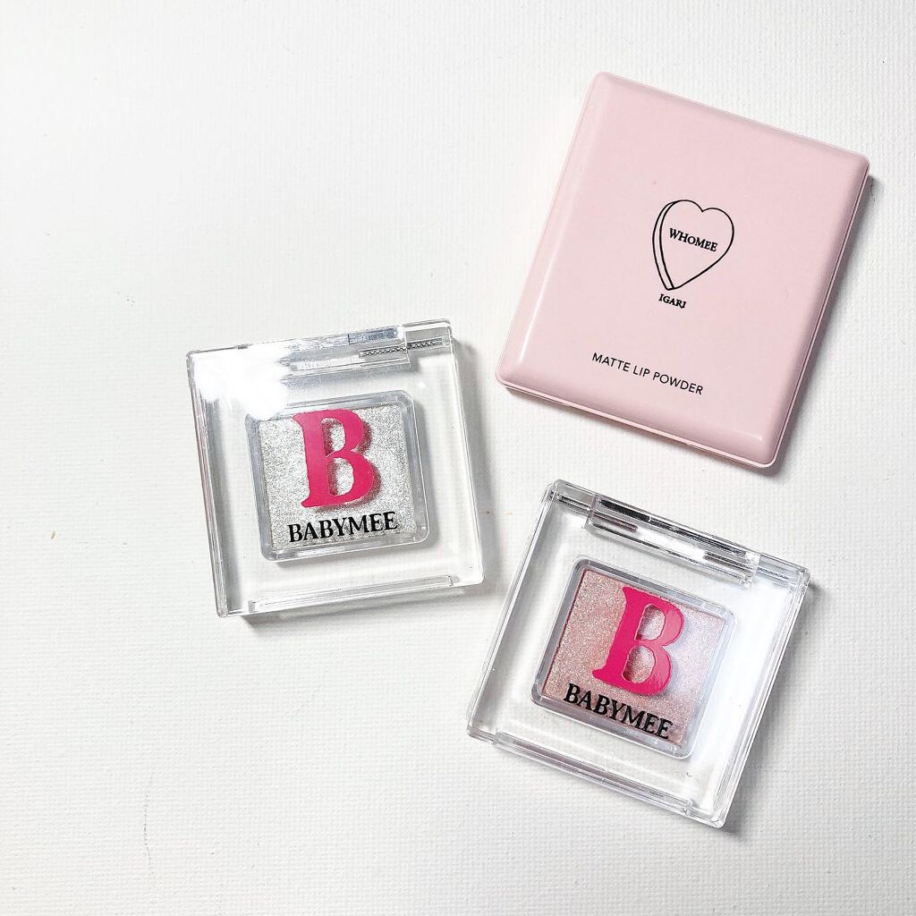 マットリップパウダー/WHOMEE/口紅を使ったクチコミ（1枚目）