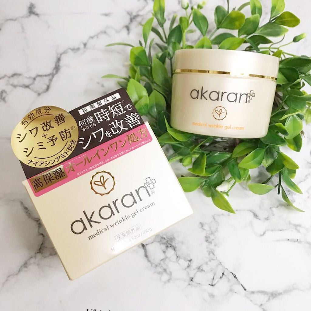 メディカルリンクルジェルクリーム/アカラン/オールインワン化粧品を使ったクチコミ(1枚目)