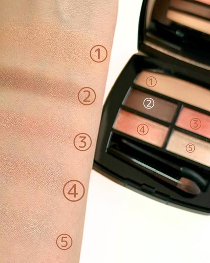 レ ベージュ パレット ルガール/CHANEL/アイシャドウパレットを使ったクチコミ(4枚目)