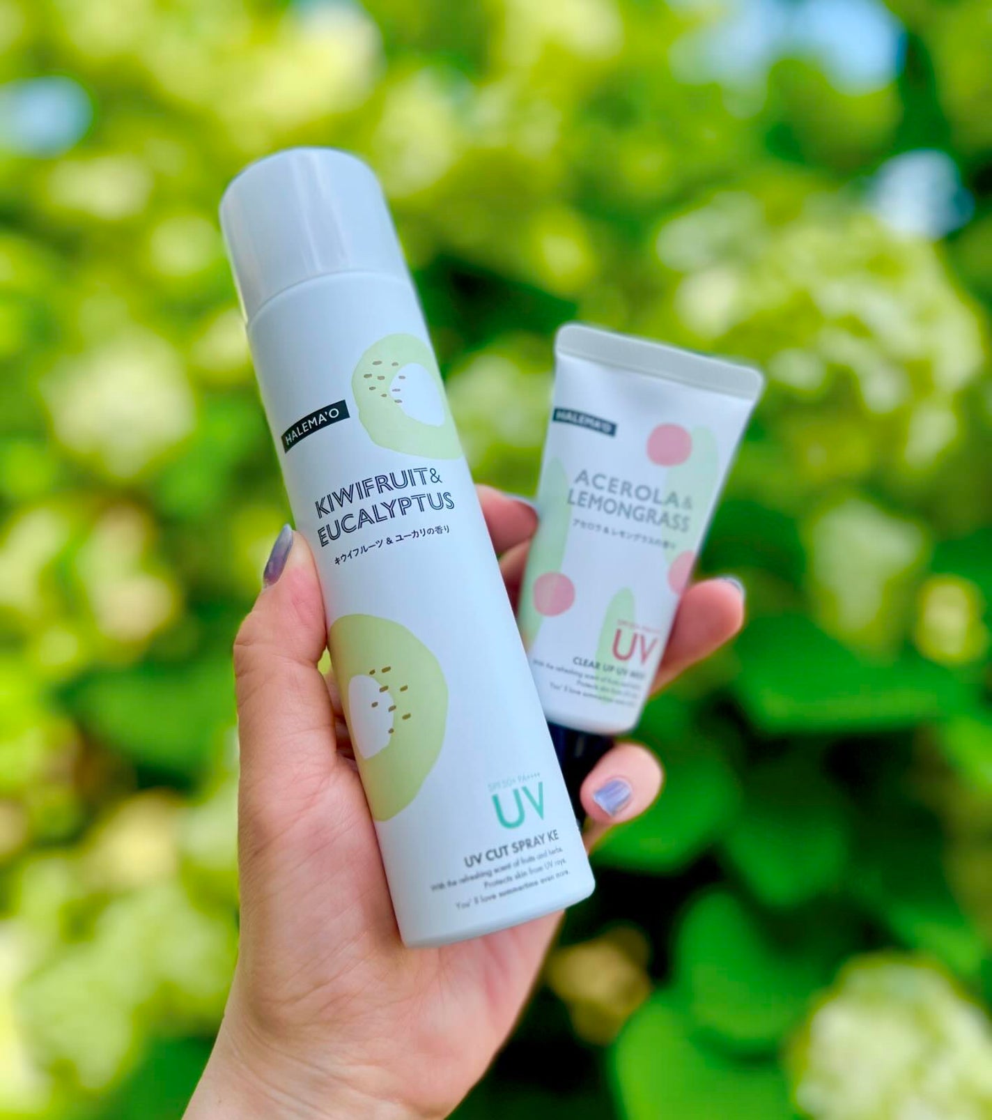 UVカットスプレーKE/HALEMA'O/日焼け止め・UVケアを使ったクチコミ(1枚目)