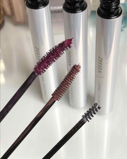 ダイヤモンドシリーズ カラーマスカラ/ZEESEA/マスカラを使ったクチコミ(2枚目)