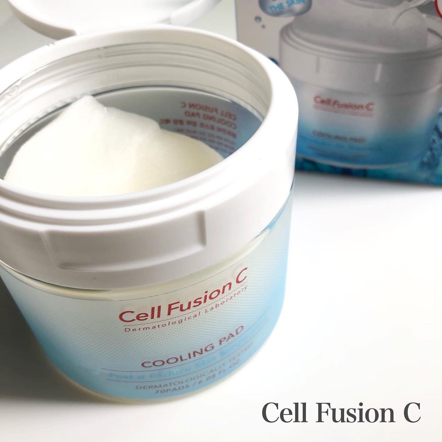 ポストアルファクーリングパッド/Cell Fusion C(セルフュージョンシー)/トナーパッドを使ったクチコミ(1枚目)