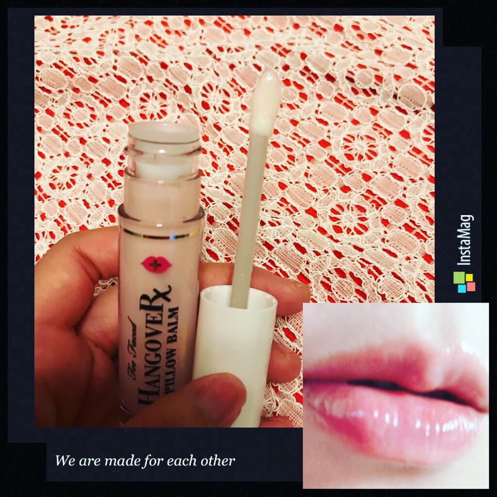 ~トゥー フェイスド ハングオーバー~ ピロー バーム リップ トリートメント/Too Faced/リップ美容液を使ったクチコミ(2枚目)